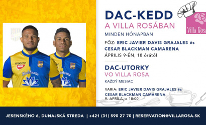 A második DAC-kedd a Villa Rosában!