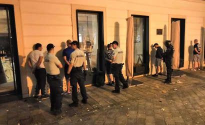 Krakkói szurkolók is összecsaptak Pozsonyban