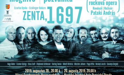 Augusztus 20-án Zenta 1697 rockopera Dunaszerdahelyen