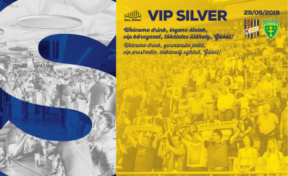 VIP Silver menü a DAC-Zsolna bajnokira