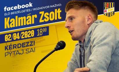 Élő online chat a Facebookon Kalmár Zsolttal