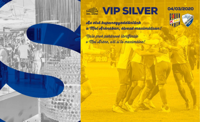 VIP Silver menü a DAC-Poprád kupamérkőzésre