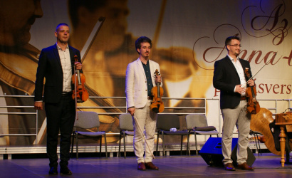 A pozsonyi Ifjú Szivek Táncszínház zenekarának prímása nyerte a Balatonfüredi versenyt