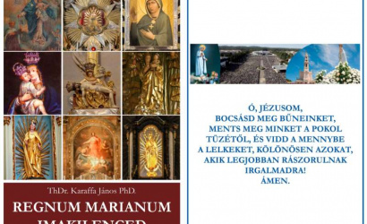 Megjelent a „Regnum Marianum Imakilenced” imafüzet