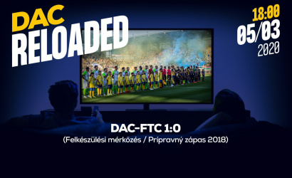  Újratöltve! Itt tudják visszanézni a DAC-Ferencváros edzőmérkőzést