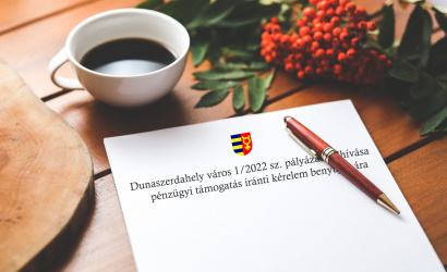 Dunaszerdahely város 1/2022 sz. pályázati felhívása pénzügyi támogatás iránti kérelem benyújtására 