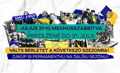 Július 31-ig meghosszabbodik a bérletvásárlás