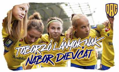 Toborzó lányoknak – focizz a DAC-ban!