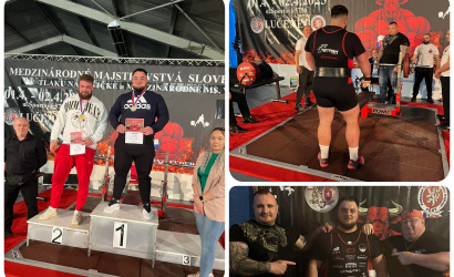 Elképesztő súlyt nyomva lett országos bajnok Uváček Patrik