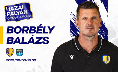 Hazai pályán Borbély Balázzsal