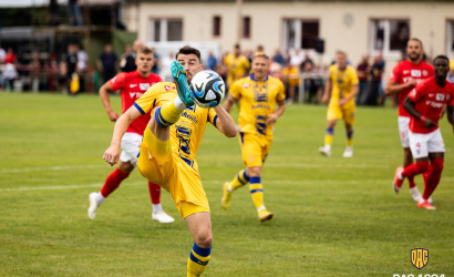A DAC 1904 - FC Rapid Bukarest felkészülési mérkőzés előtt