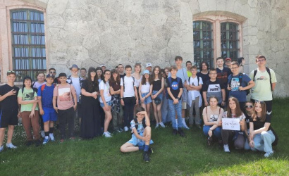 A dunaszerdahelyi diákok bevették a Monostori erődöt