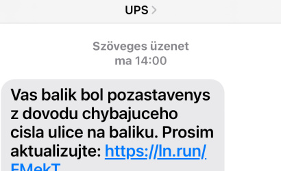 Figyelem! Újra csalók jelentkeznek SMS-ben