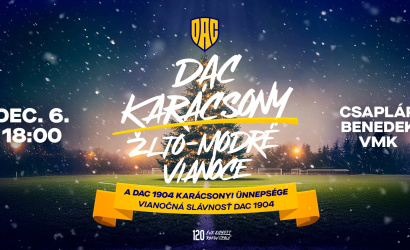Kövesse élőben a XI. DAC-karácsony ünnepséget!