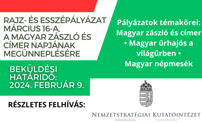 Magyar zászló- és esszépályázat – A Nemzetstratégiai Kutatóintézet felhívása