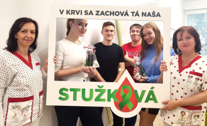 Érettségi előtt, véradás után