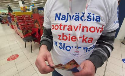 A karitász és a Tesco jótékonysági gyűjtése