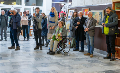 Almási Róbert szépséges nyomai a Csaplár Benedek központban