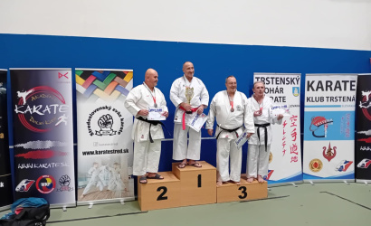 Aranyéremmel tért haza az IPPON Karate Klub vezetője