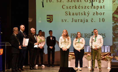 Pro Urbe-díjasunk: a 10. sz. Szent György Cserkészcsapat