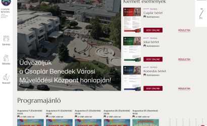 Megújult a csaplarkult.sk – új honlappal várja a látogatókat a dunaszerdahelyi kultúrközpont