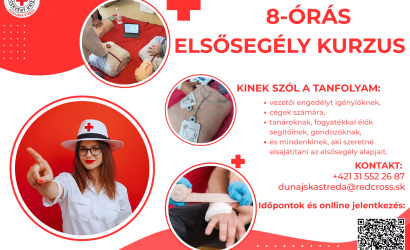 Új foglalási rendszerrel és tematikus képzésekkel indulnak az elsősegély-tanfolyamok 2026 januárjától Dunaszerdahelyen