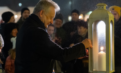 A szeretet és összetartozás fénye gyúlt fel advent utolsó vasárnapján