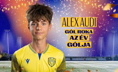Az Év gólja 2025: a DAC U14 játékosa, Audi Alex a győztes