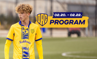 A DAC Akadémia csapatainak e heti programja
