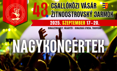 Fergeteges hangulat, sztárok a színpadon – íme a 43. Csallóközi Vásár nagykoncertjei!