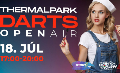 Darts strandpapucsban – jön a Thermalpark Darts Open Air!