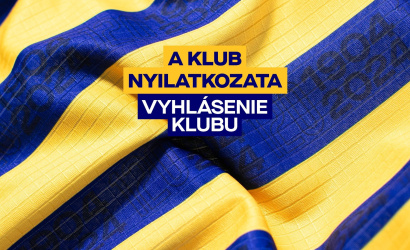 A klub nyilatkozata