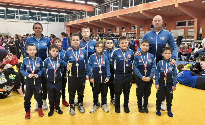 A Gaál Wrestling Team egy arannyal, két ezüsttel és 5 bronzéremmel nyitotta az új évet