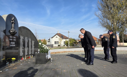 Főhajtás Dunaszerdahely Város Gyásznapján