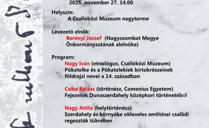 Dunaszerdahely évszázadai – várostörténeti konferencia a 770. évforduló alkalmából