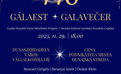 Ünnepi gálaest szombaton a 770-es évforduló ünnepléseként