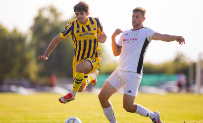 A Ligetfalu - DAC 1904 kupamérkőzés előtt