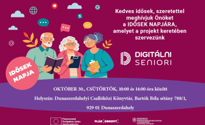 Digitális kaland a senioroknak – Dunaszerdahelyen is