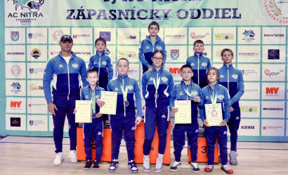 Sikeres szereplés a nyitrai emlékversenyen – 5 érem a Gaál Wrestling Team mérlegén