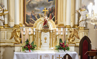 A Katolikus Anyaszentegyház ünnepi alkalmai Dunaszerdahelyen, húsvétkor