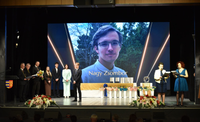 Pro Urbe Juvenis-díjasunk: Nagy Zsombor