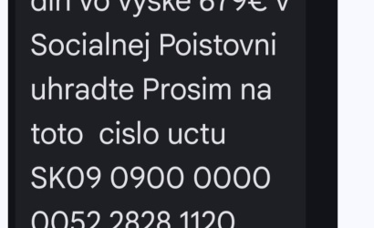 Figyelmeztetés a Szociális Biztosító nevében küldött csaló SMS-ekre