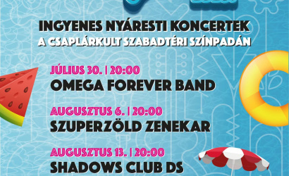 Ingyenes nyáresti koncertekkel vár a Dunaszerdahelyi Nyár 2026