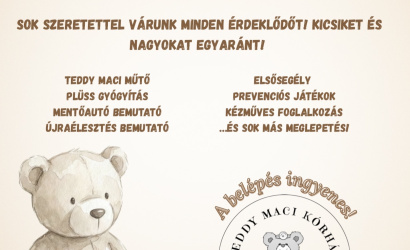 Teddy Maci Családi Nap várja a családokat augusztusban Sikabonyban