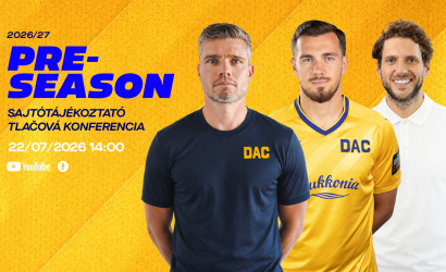 Kövesse élőben a DAC sajtótájékoztatóját!