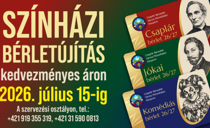 Bérletújítás a Csaplárban – „komoly színházi élményekkel tér haza a néző”