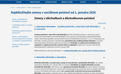 A legfontosabb változások a társadalombiztosításban 2026. január 1-jétől