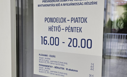 Ma nyit a Vidékfejlesztési Szakközépiskola és Középfokú Sportiskola mellett működő uszoda