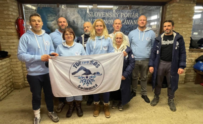 Galántáról is érmeket hoztak a TopRunDS jeges úszói