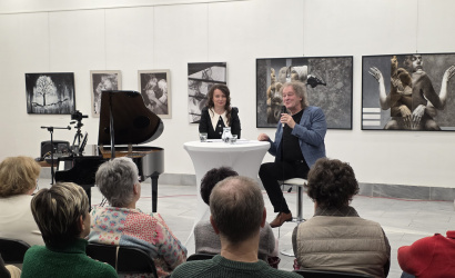 Zenével átszőtt életút – Érsek Rezsővel indult el a Dunaszerdahelyi Polgári Pont beszélgetőestjeinek sorozata Dunaszerdahelyen